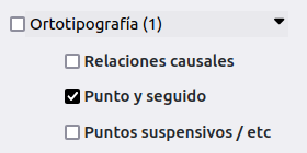 Screen pautas específicas